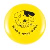 Odolné frisbee pre psa žlté
