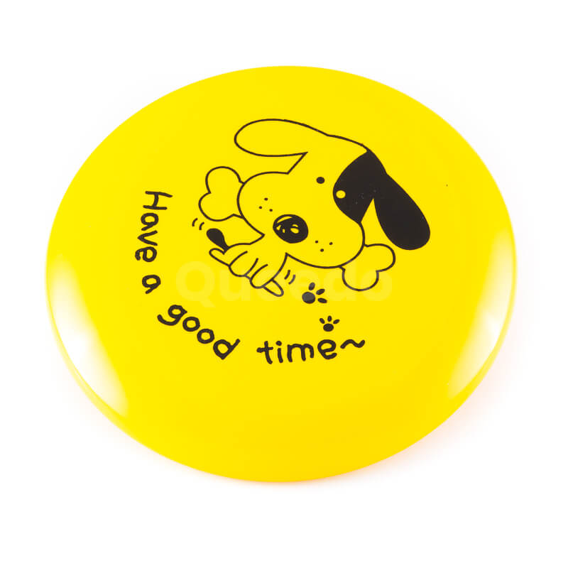 Zábavná hračka pre psa frisbee žlté