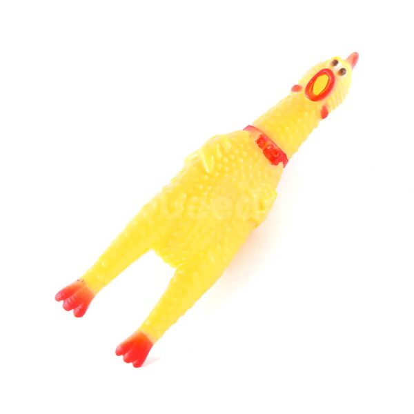 Moderná hračka sliepka malá žltá