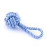 Zábavná psia hračka lano uzol modrá