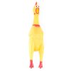 Zábavná psia hračka sliepka žltá veľká