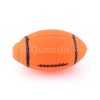 Praktická gumená hračka pre psa rugby lopta oranžová