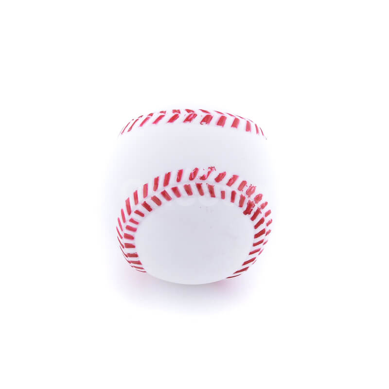 Zábavná hračka pre psa lopta baseball bielej farby