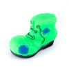 Zábavná psia hračka topánka menšia zelená