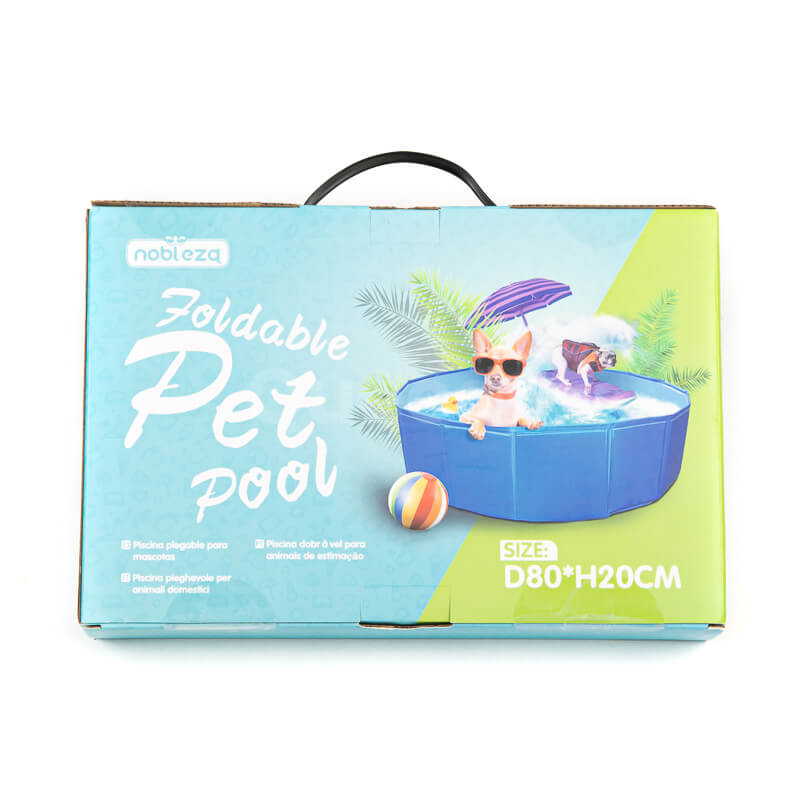 Odolný bazén pre psov COOL modrý