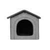 Látkový domček pre psa sivý Inari 1