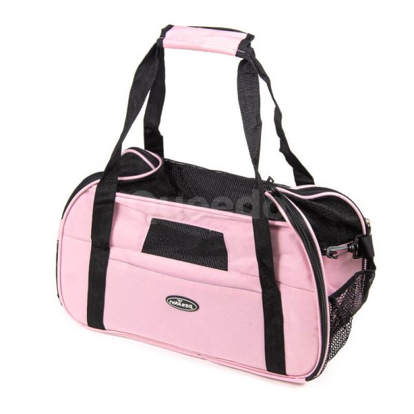 Prepravná taška pre psa Modern ružová Queedo