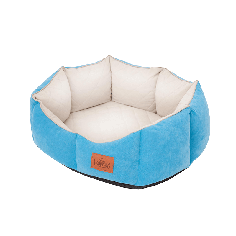 Pelech pre malého psa New York Premium modro-béžový 1