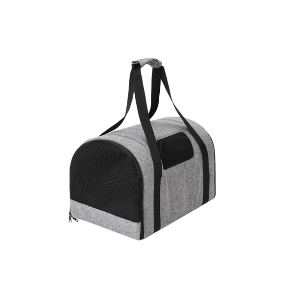 Prenosná taška pre psa Transporter Ekolen sivo čierna