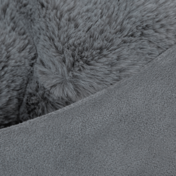 Textilný domček pre mačku 2v1 Elegant sivý detail 1