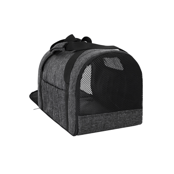 Transporter Ekolen taška pre mačky tmavosivo-čierna 1
