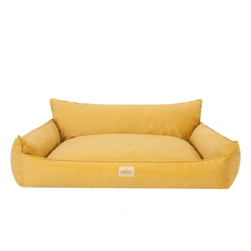 Vyvýšená posteľ pre psa Joker Fancy žltá 1